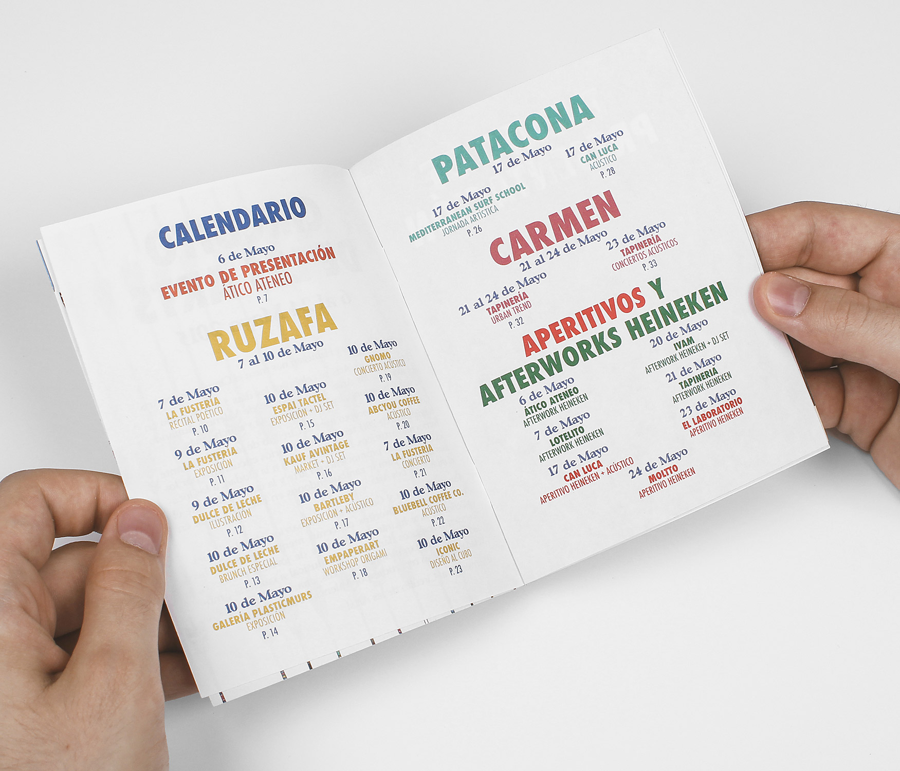 Circuit de les Arts Programme — detalle 7