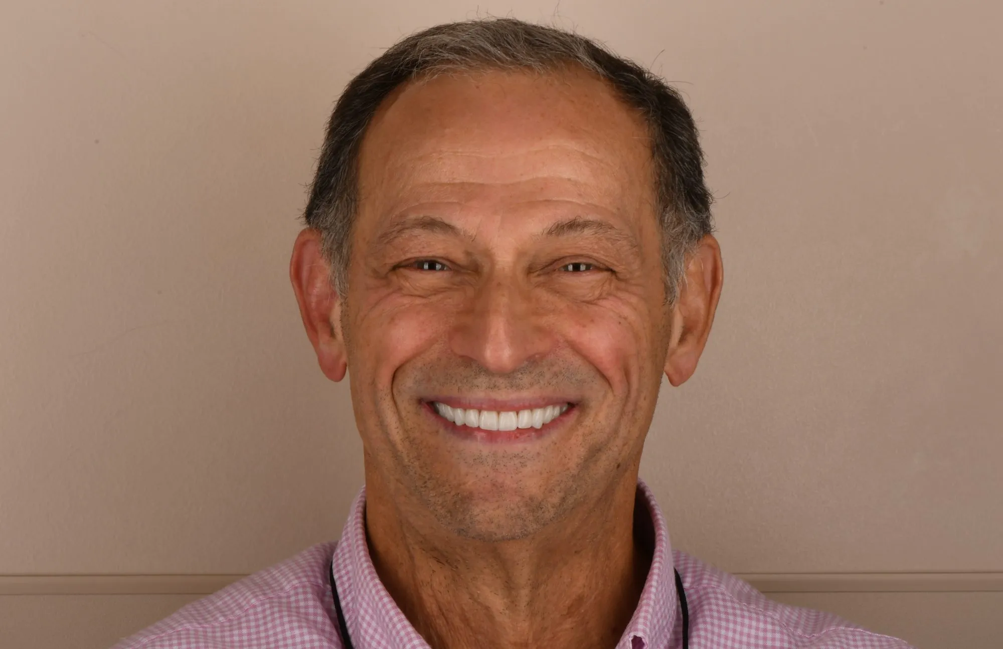 Patient face after treatment