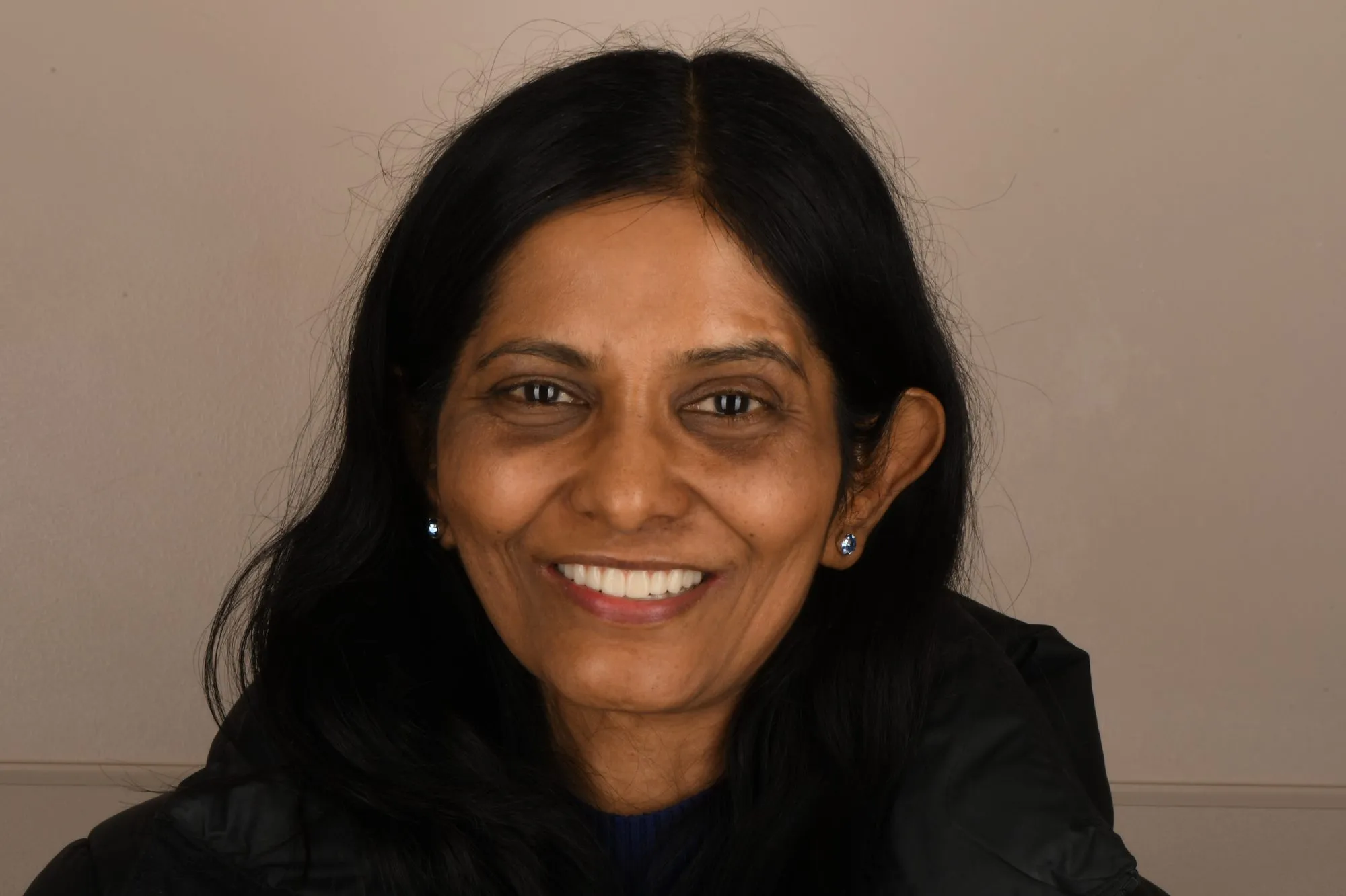 Patient face after treatment