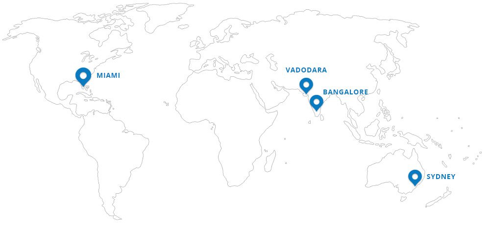 Odysseus Solutions office locations map