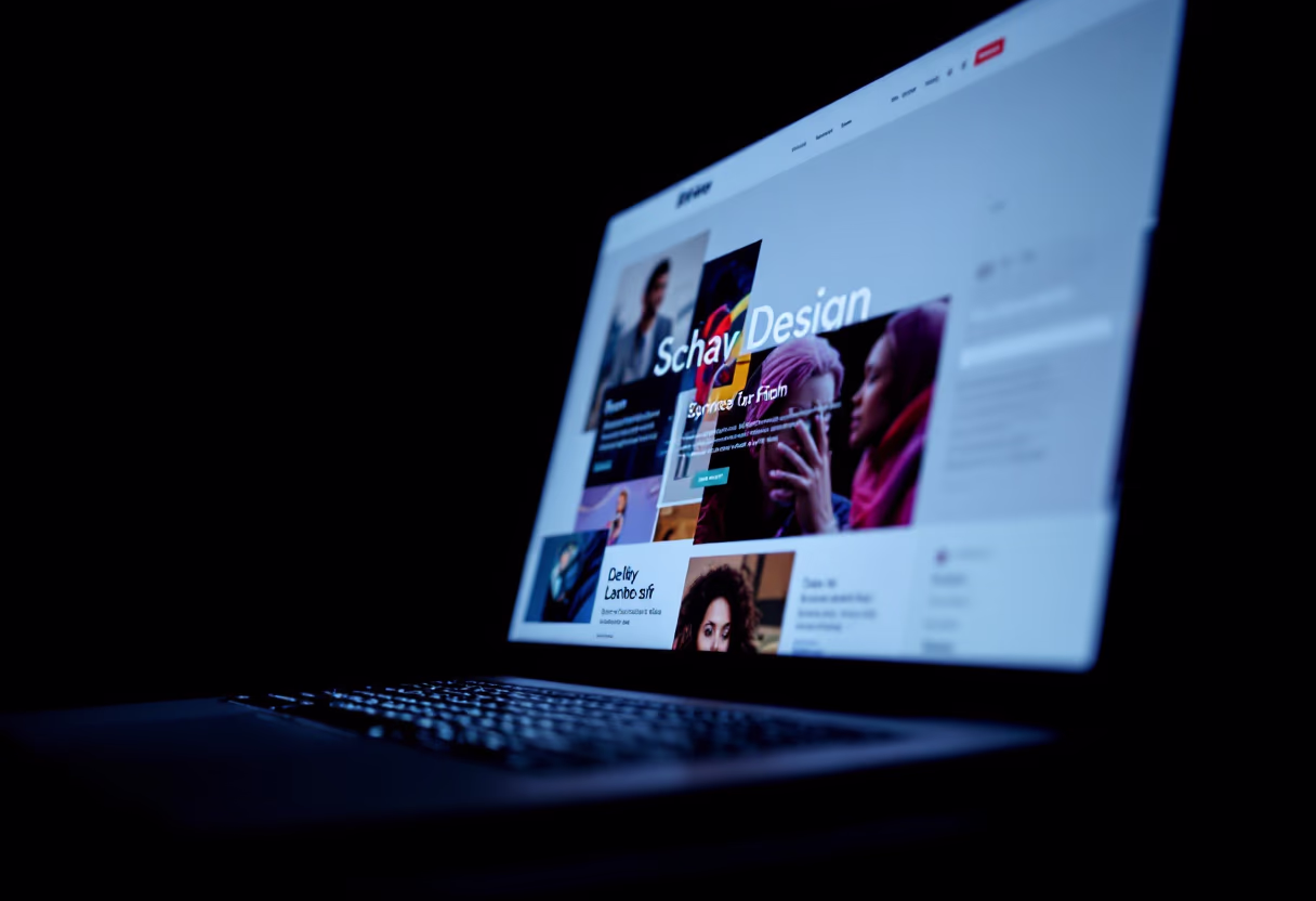 [digital project] image of a web design process (for a web design agency)