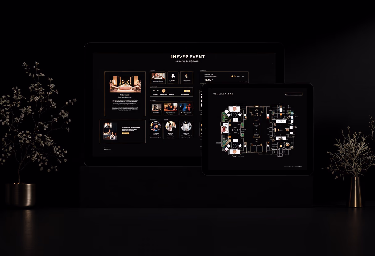 event layouts and seating charts [digital project]