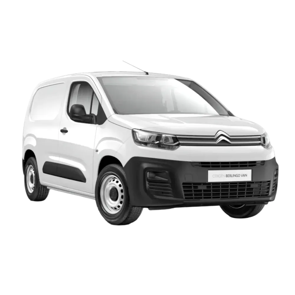 White Citroën Berlingo small van