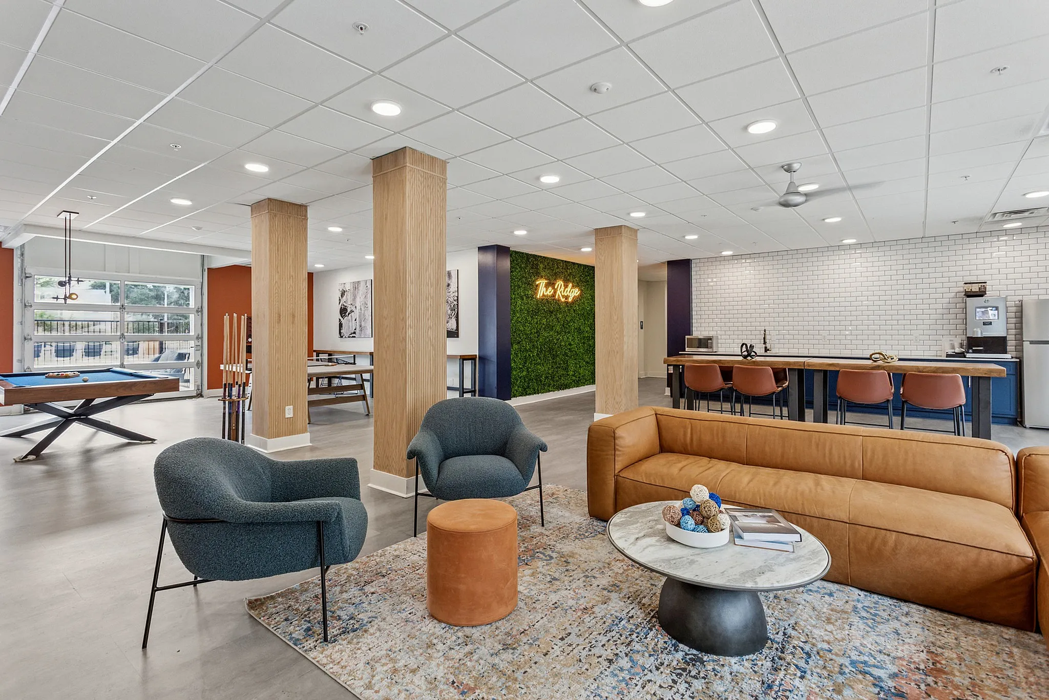 Resident clubhouse and lounge