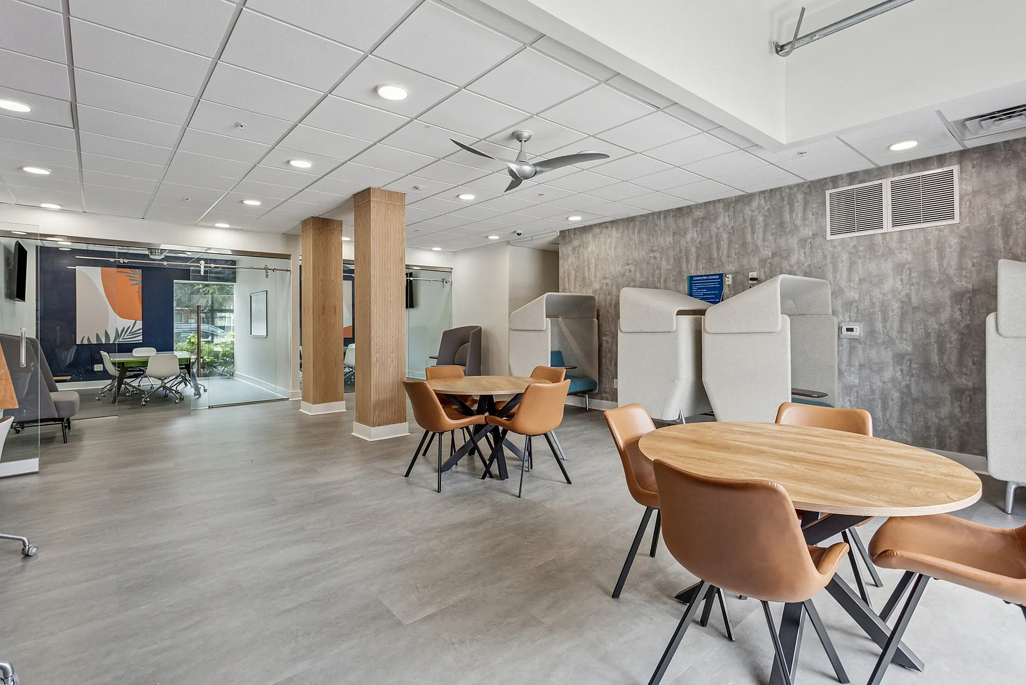 Resident clubhouse and lounge