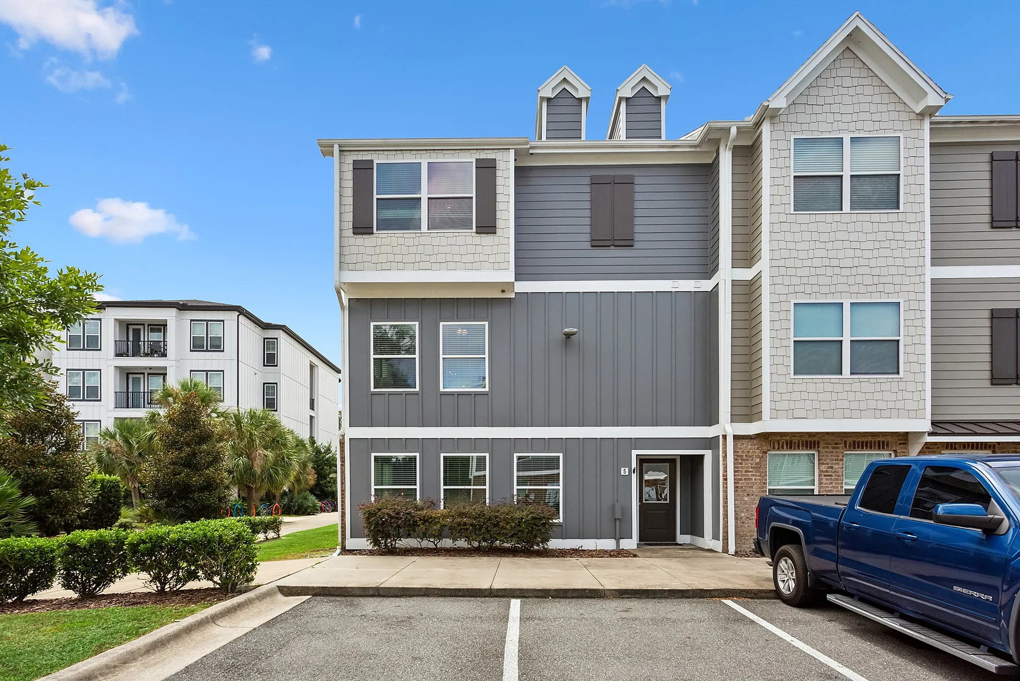 View of apartment building