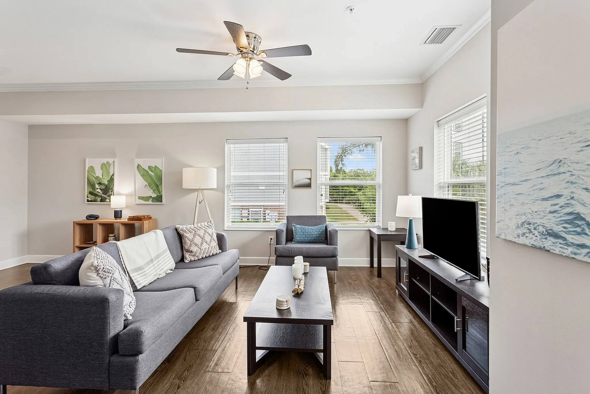 Furnished living area