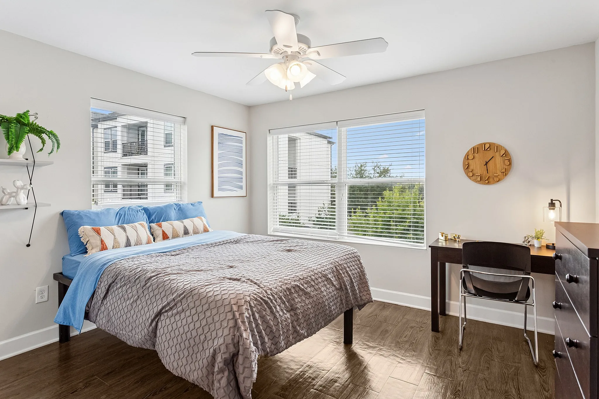Furnished bed space