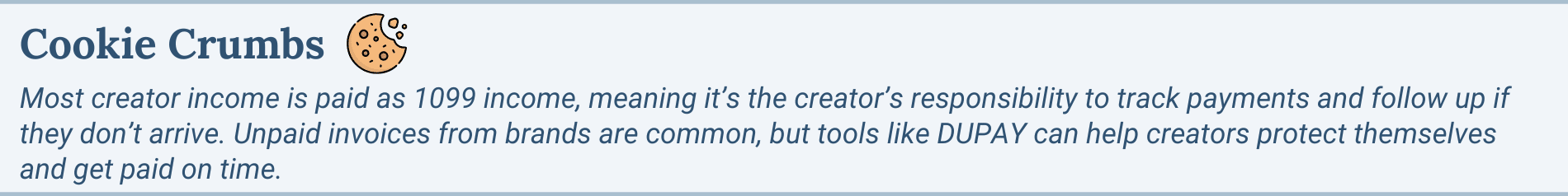 a tip about How Content Creators Can Collect Unpaid Invoices with DUPAY