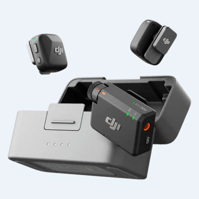 and image of a small microphone set that is The Best Black Friday Deals For Content Creators