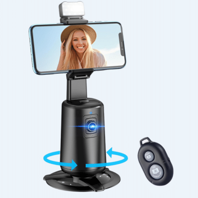 A auto tracking tripod that is one of The Best Black Friday Deals For Content Creators