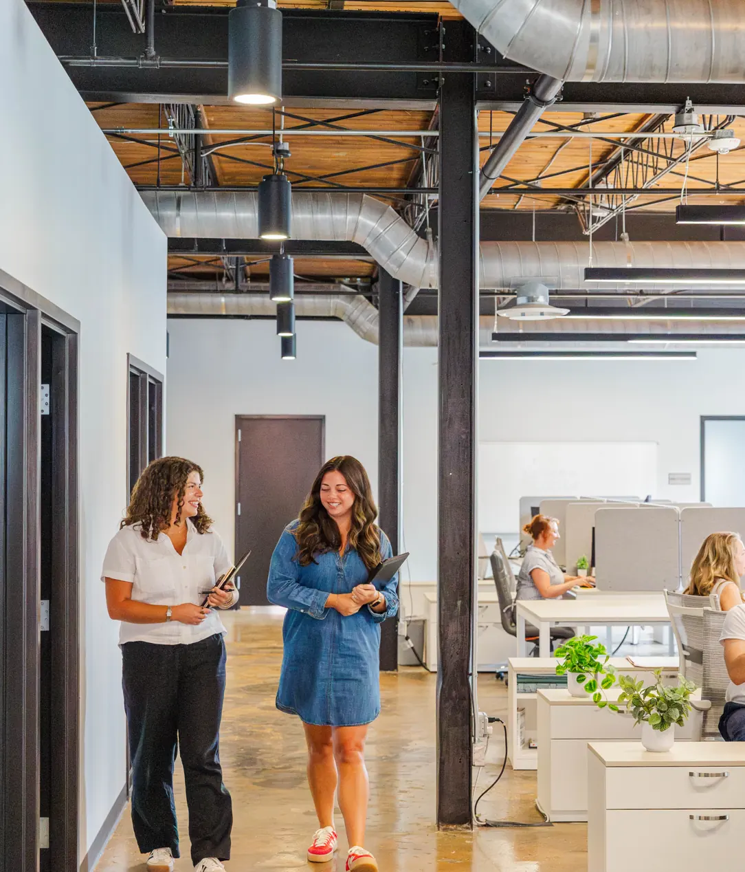 Cookie Finance team member working at her desk