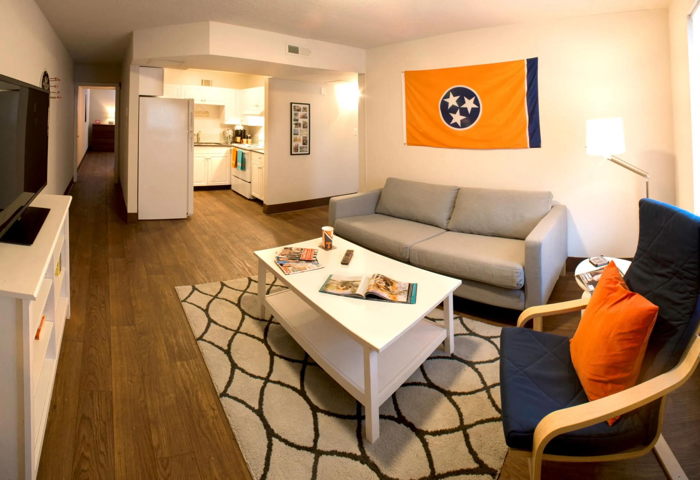 Furnished living room