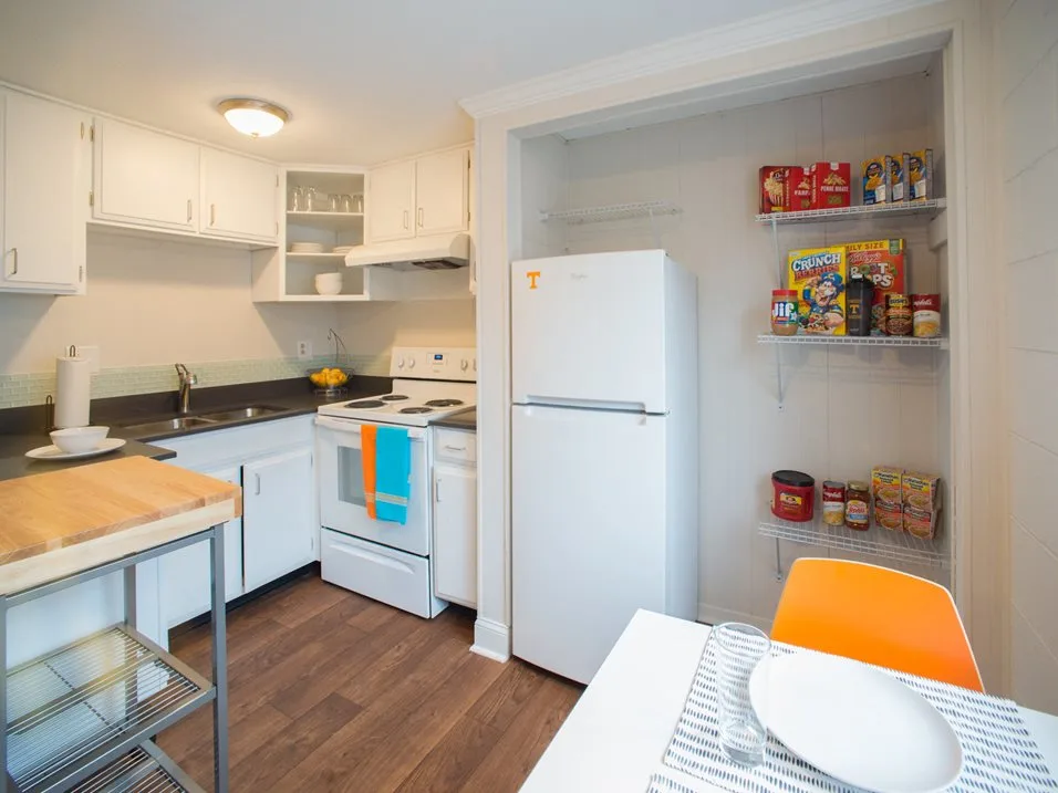 Furnished kitchen