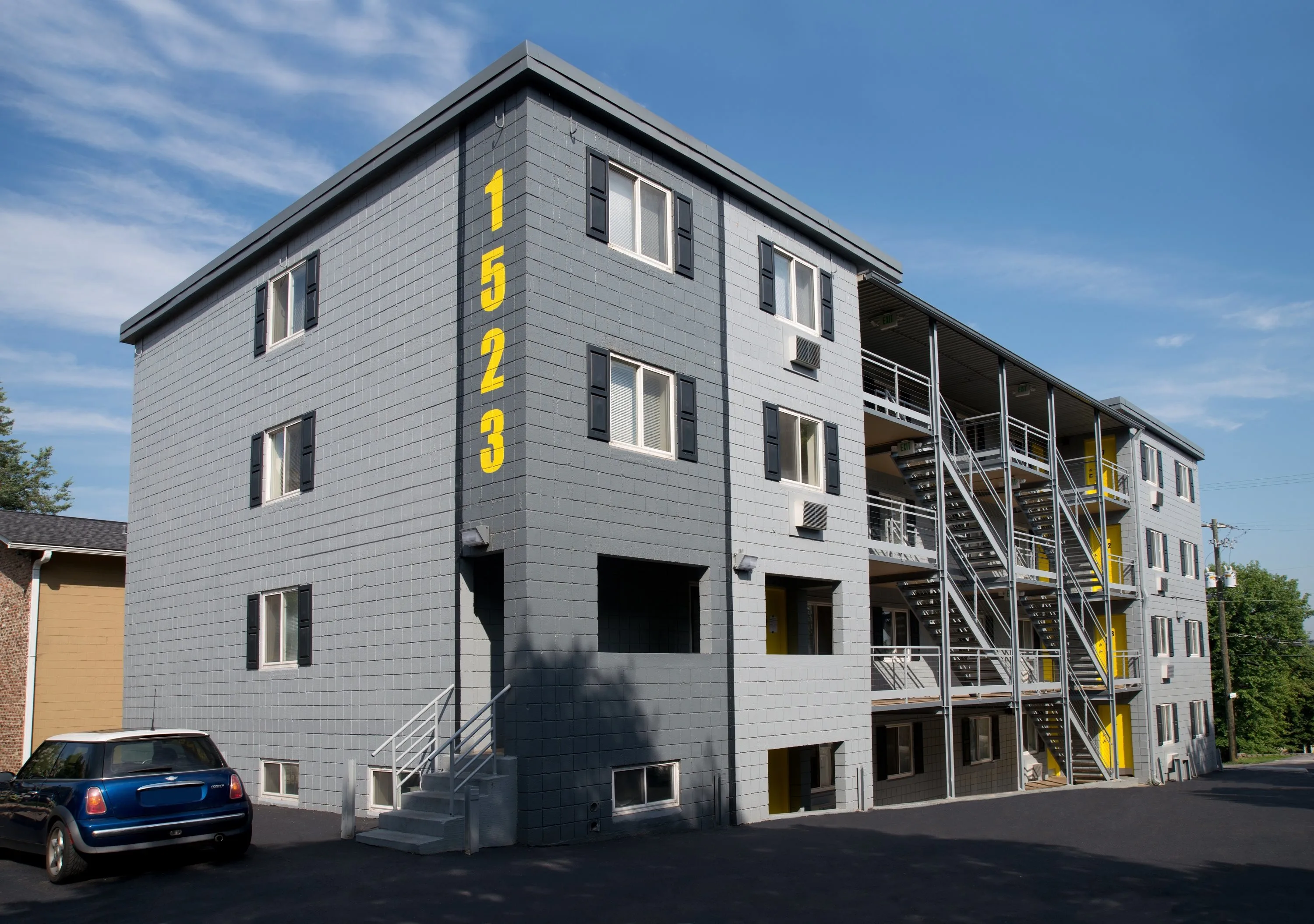 Exterior of building