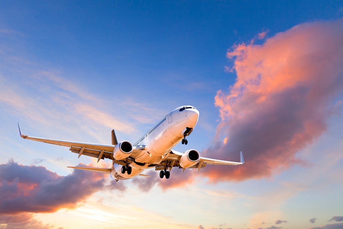 Flight data visualization with Seaborn