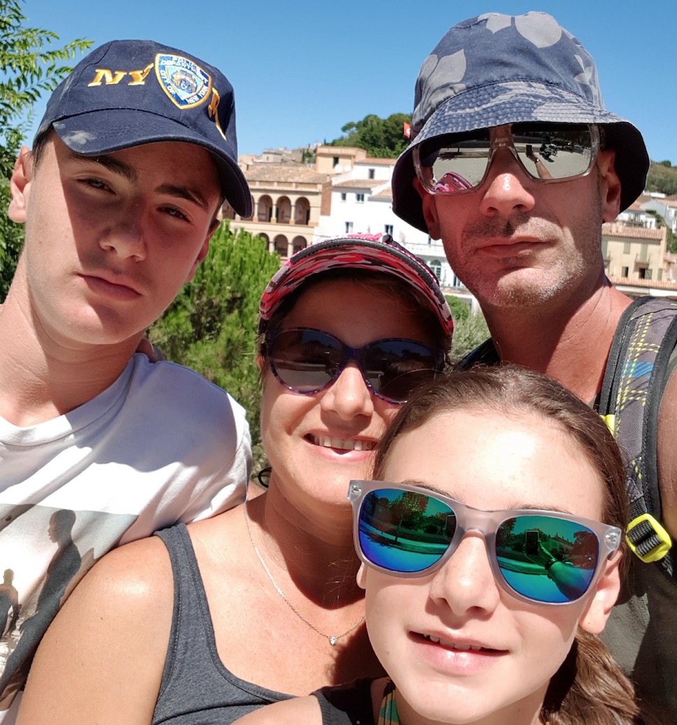 La famille Amosso, adhérents de CrossFit Vitrolles
