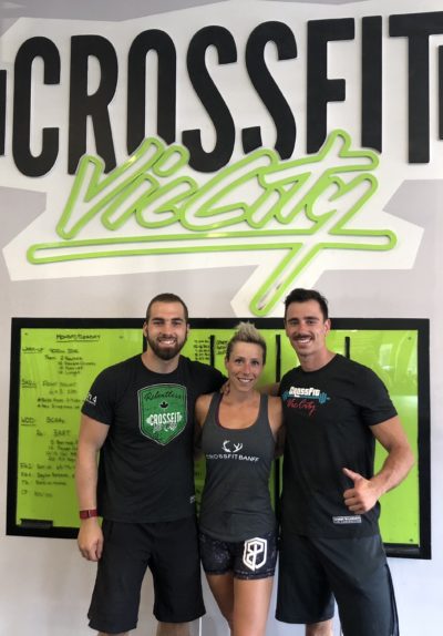 Christine à CrossFit Vitrolles
