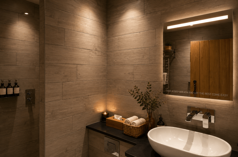 Lodge Room shower