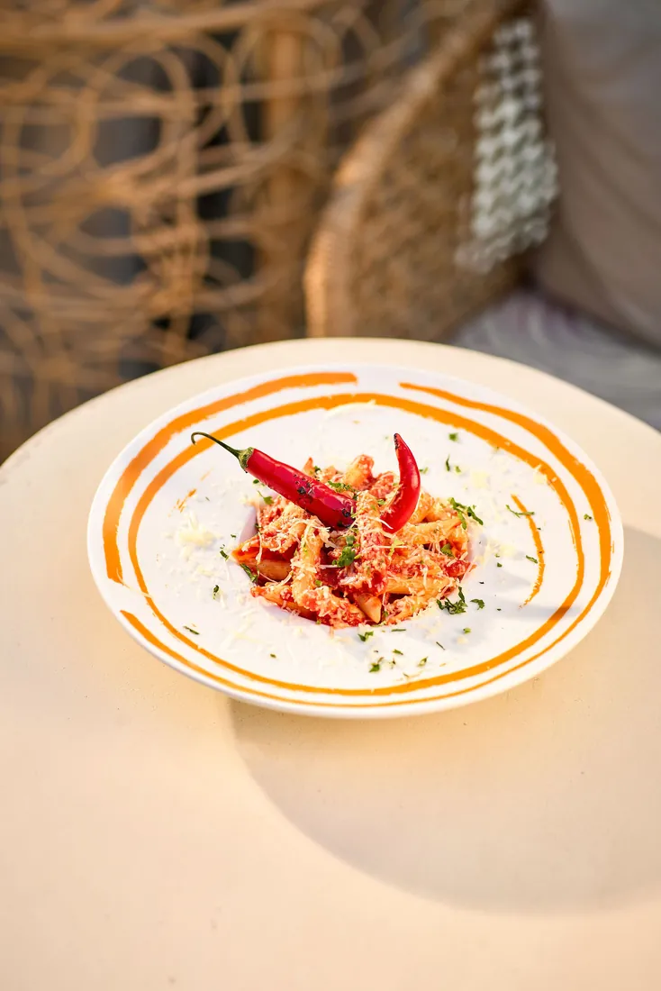 Penne arrabbiata