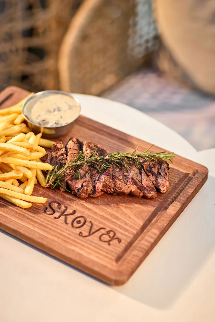 Steak and fries