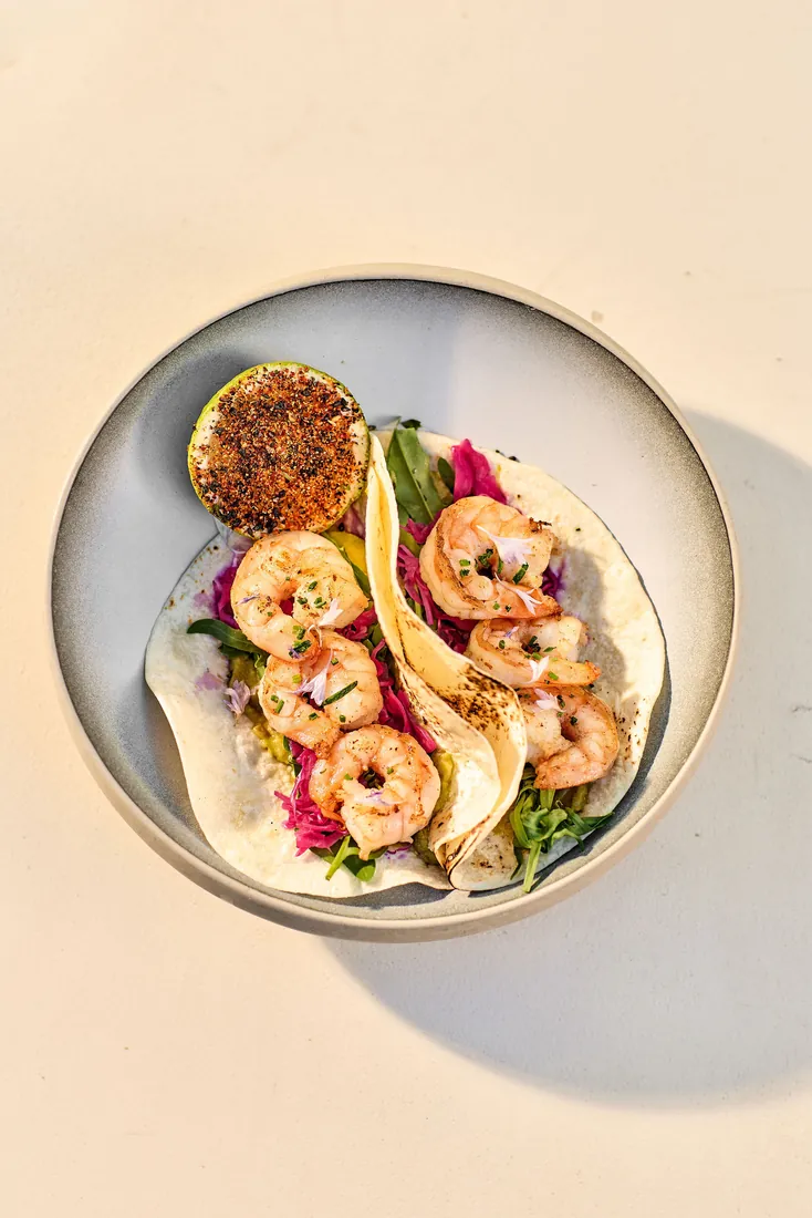 Shrimp tacos