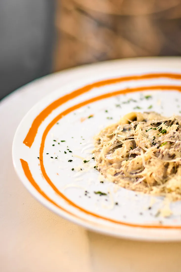 Mushroom pasta