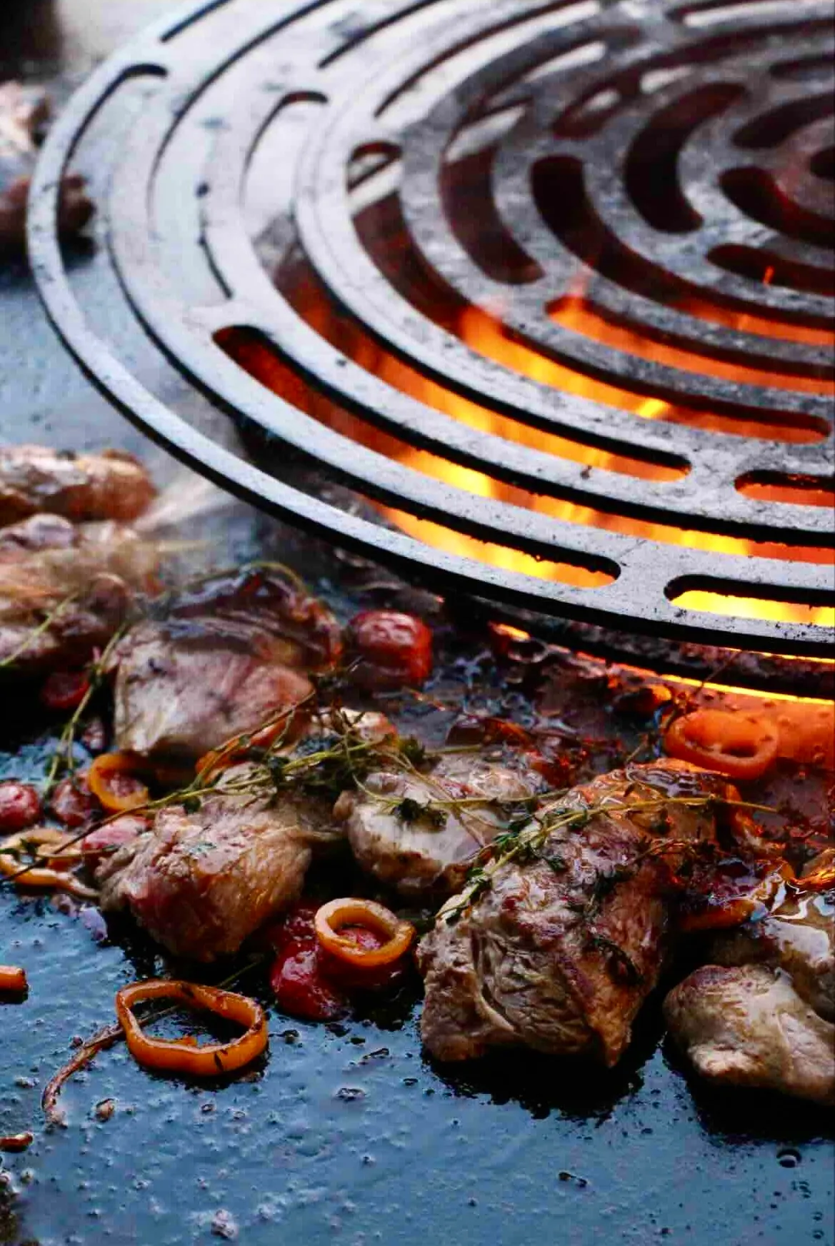 Pluma ibérique grillée, atelier La Braiserie de Du Tout Cuit
