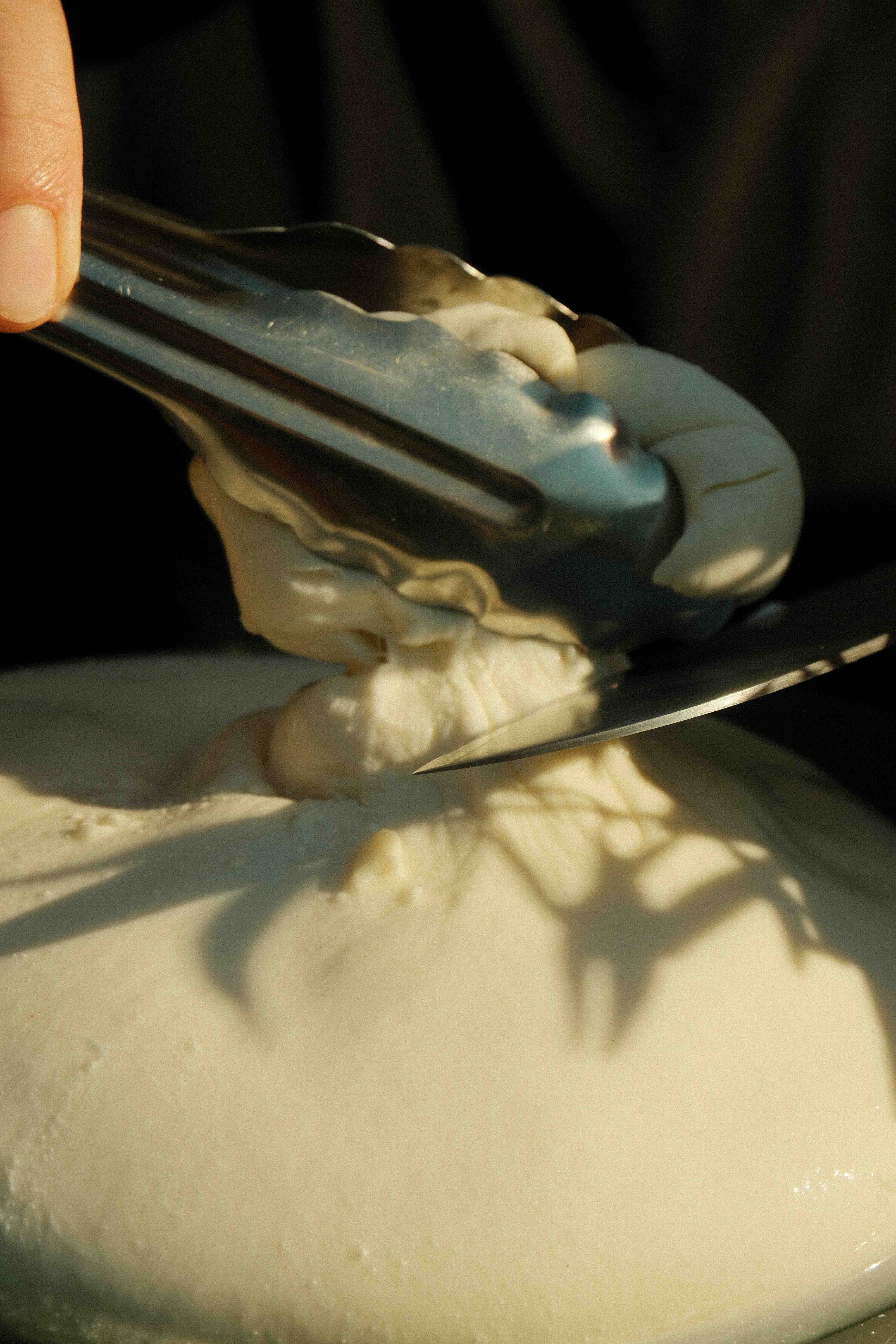 Burrata crémeuse, atelier La Burratina de Du Tout Cuit