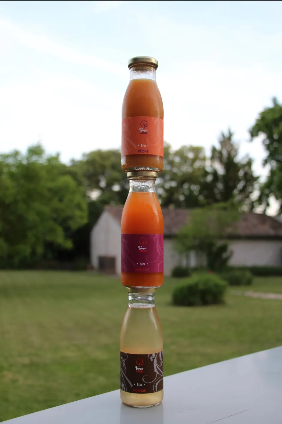 Jus de fruits artisanaux bio servis par Du Tout Cuit, traiteur à Montpellier