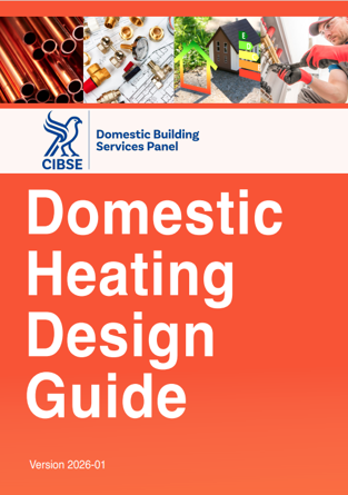 CIBSE Domestic Heating Design Guide 2026 cover