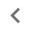Gray upward-pointing arrow icon composed of square pixels.