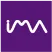 A purple square with a white wave on it.