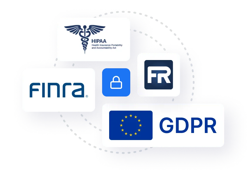 A group of four different logos with the word finra on them.