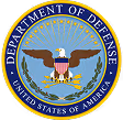 Seal of the United States Department of Defense featuring an eagle holding arrows and an olive branch.