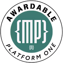 Green circular logo with white stylized letters '{MP}' and smaller '{OP}' below.