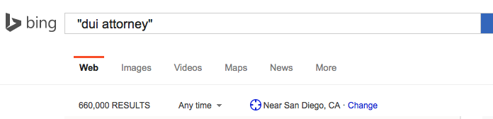 Bing Keyword Research