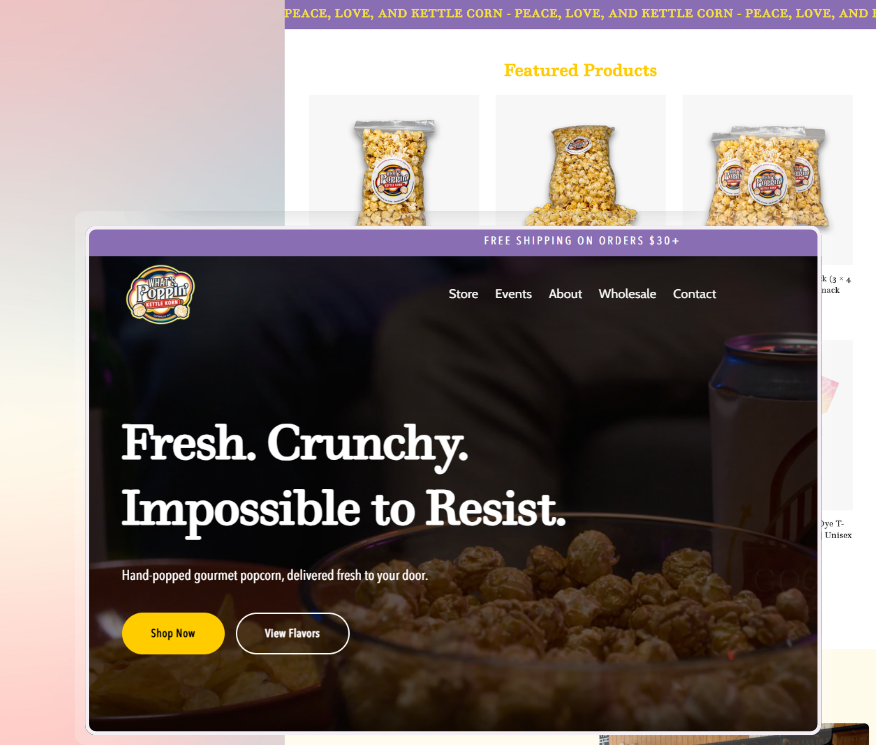 What’s Poppin’ Kettle Korn