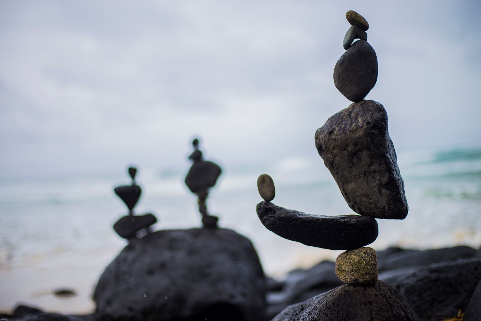 Stack of balanced stones