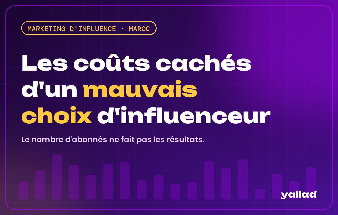 Les coûts cachés d'un mauvais choix d'influenceur au Maroc