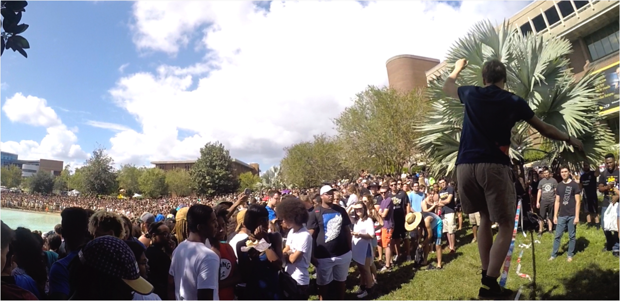 Alex Mason at UCF Spirit Splash