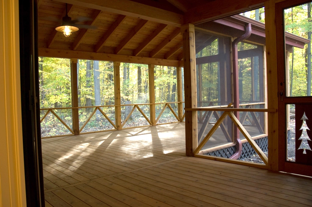 Porch at Christopher's Cottage