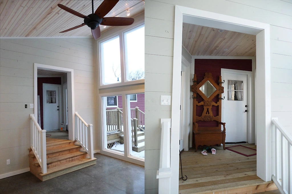 Ranch renovation interior