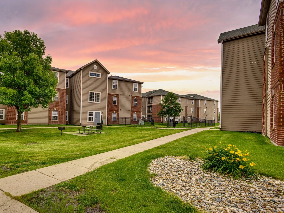 The Madison student apartments near Iowa State University