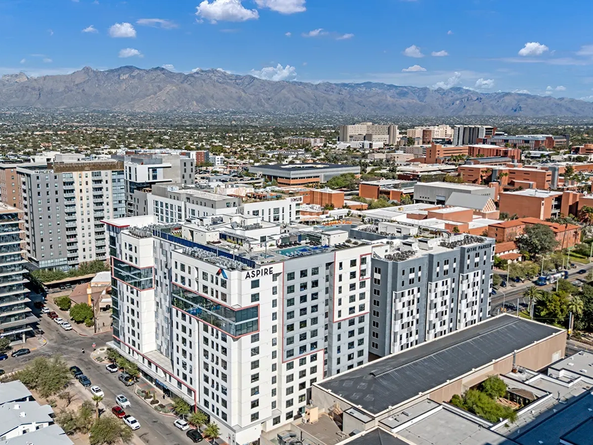 Aspire Tucson student apartments near University of Arizona