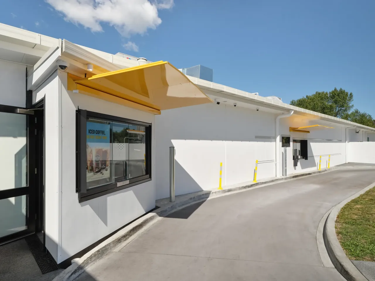 Equinox canopy at McDonald's Dairy Flat, Dairy Flat, Auckland