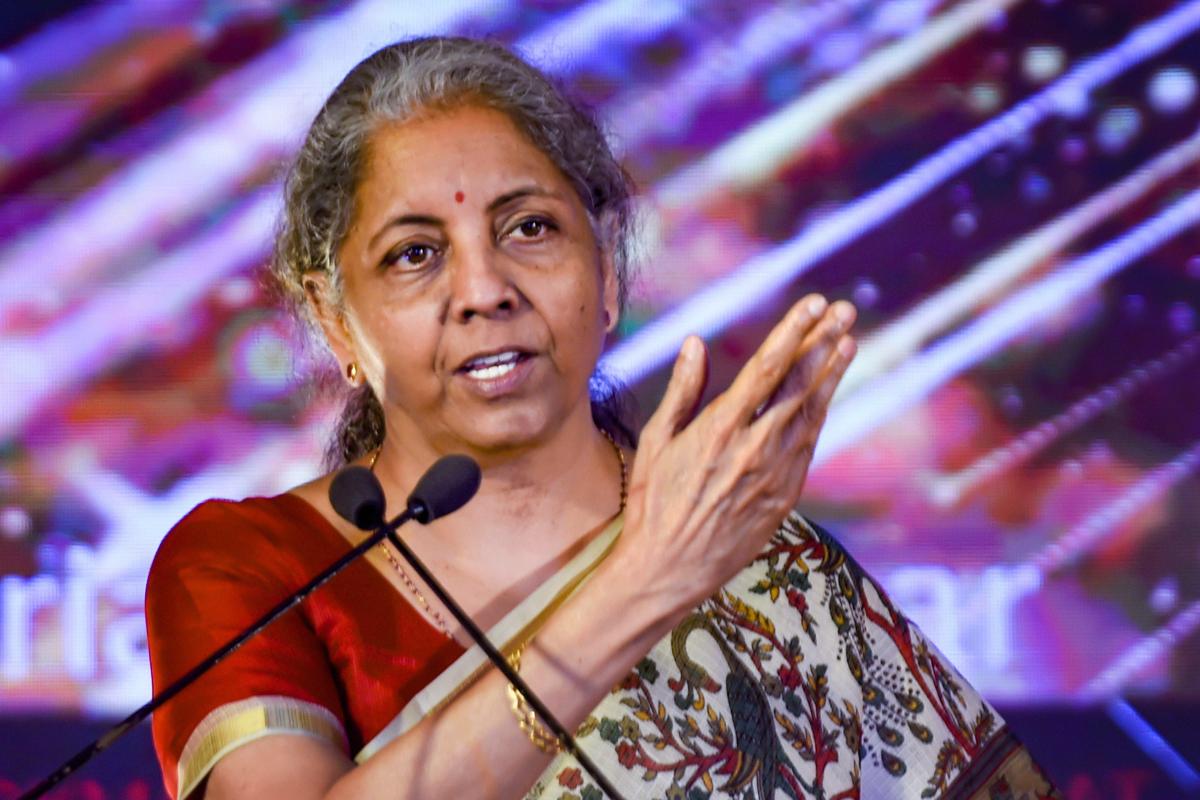 Finance Minister Nirmala Sitharaman