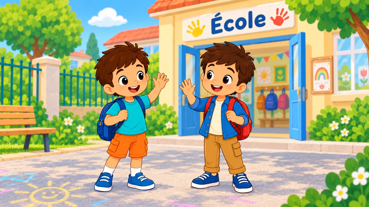 Bonjour, l’école !