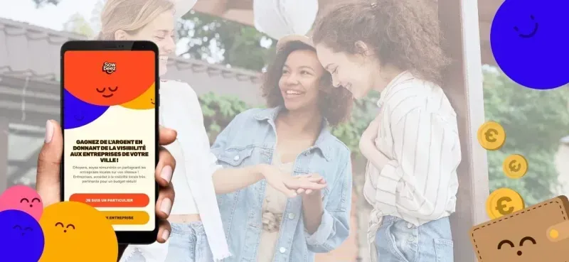 Sowbeez est une application mobile dédiée au marketing d’influence local. Elle se présente comme une plateforme de mise en contact des influenceurs et entreprises de proximité, dont le but est de collaborer dans une campagne d’influence à échelle locale. Elle permet alors aux citoyens français de devenir influenceurs sur Sowbeez pour le compte de commerces locaux et ainsi gagner de l’argent grâce au marketing d’influence. 
