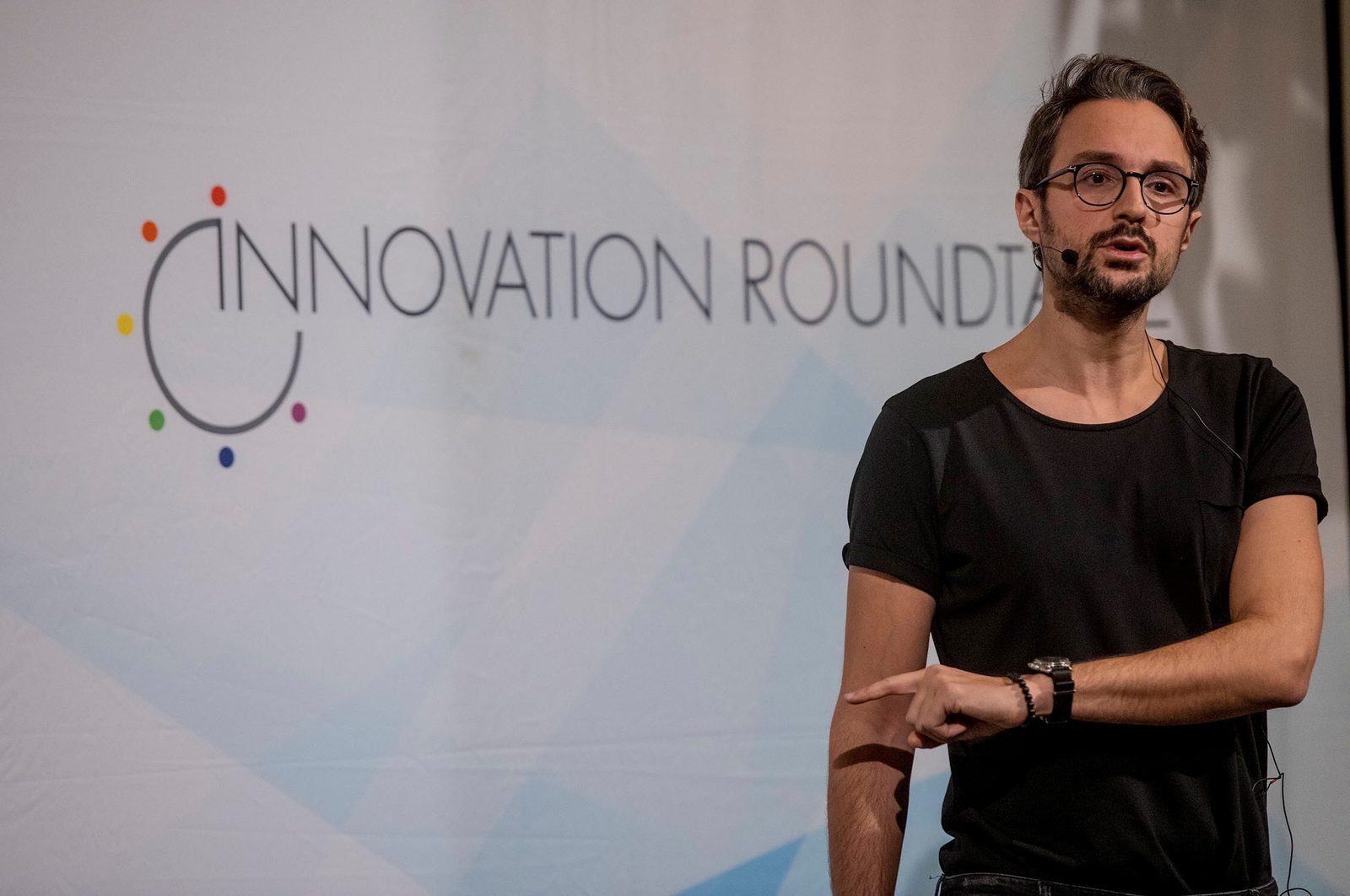 Iskender Dirik at the Innovation Roundtable